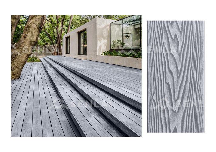 WPC decking color option