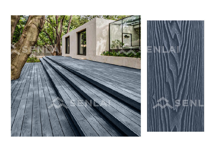 WPC decking color option