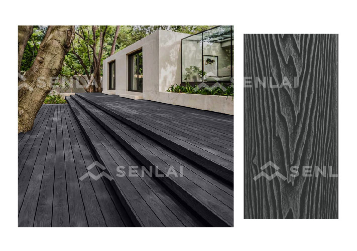 WPC decking color option