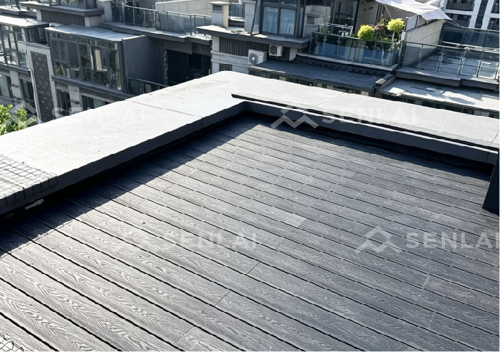Weather resistant WPC decking board for outdoor use Weather resistant WPC decking board for outdoor use