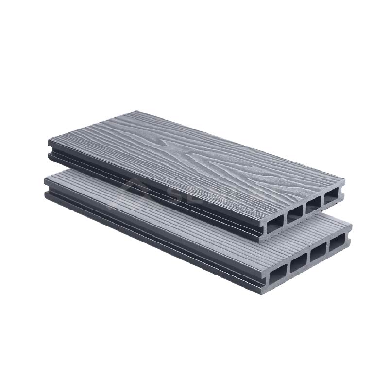 Anti-Slip Waterproof WPC Outdoor Floor Decking for Swimming Pool Garden Balcony Backyard Terrace Board