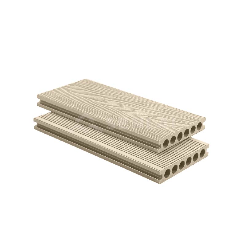 Wear Resistant Moisture Resistant Embossing WPC Outdoor Decking Flooring Boards