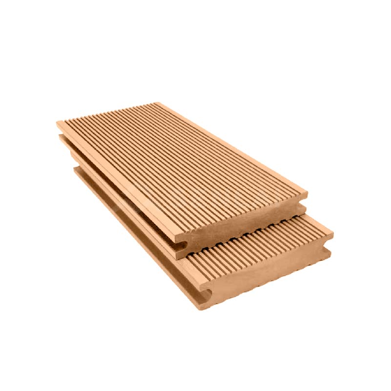 Modern WPC Anti-Slip Straight Grain Decking Flooring Outdoor Walkway Garden