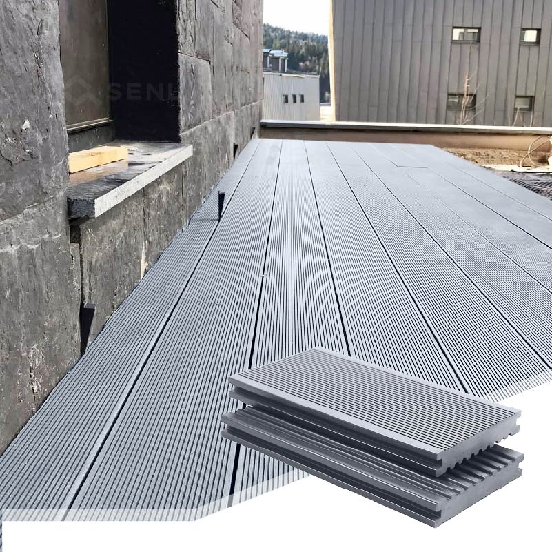 Modern WPC Decking 150x25mm Waterproof Straight