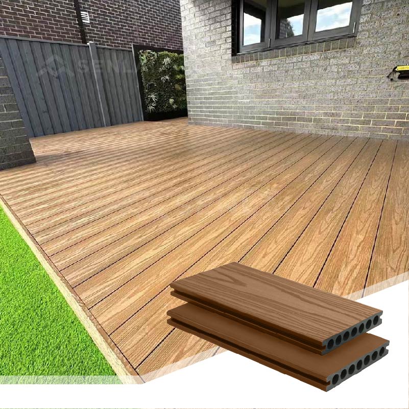 Flooring Outdoor Co-extruded Decking Modern Minimalist Design
