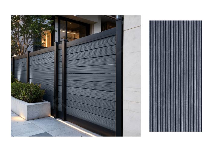 WPC decking color option