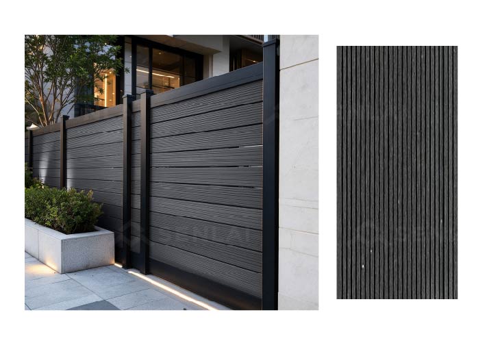 WPC decking color option