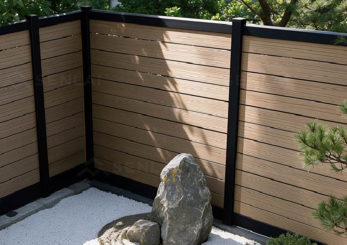 WPC decking color option