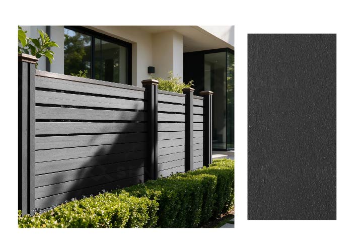 WPC decking color option