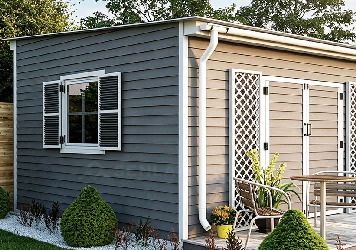 WPC decking color option