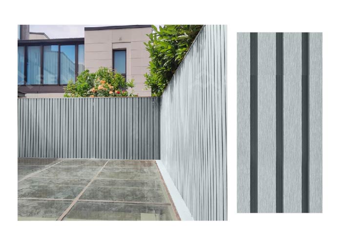 WPC decking color option
