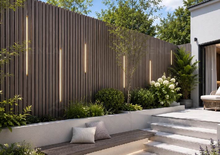 WPC decking color option