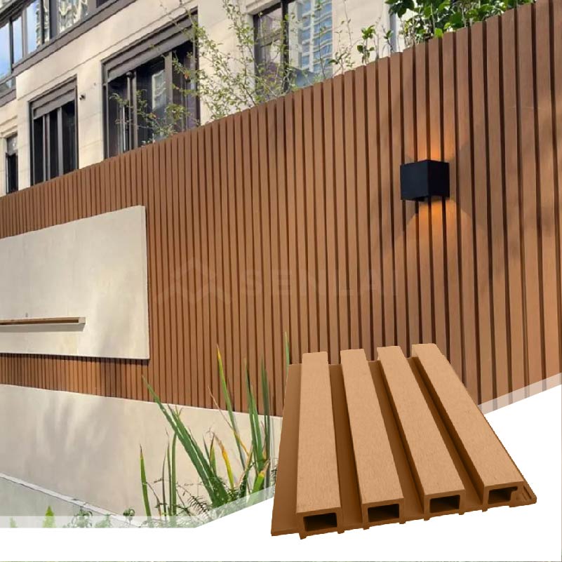 Waterproof Contemporary Interlocking WPC Wall Panel