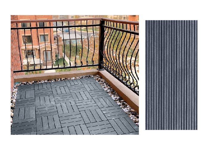 WPC decking color option