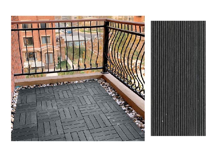 WPC decking color option