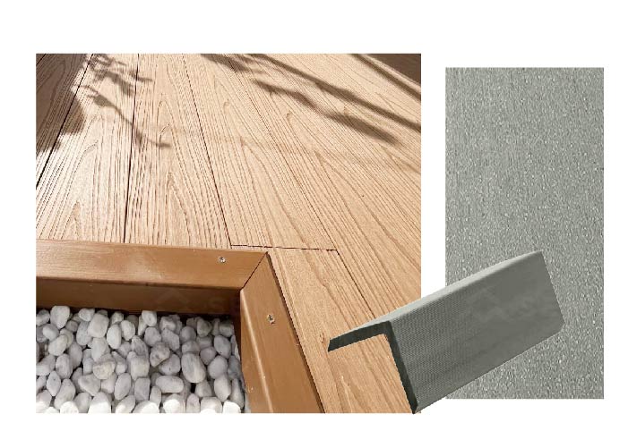 WPC decking color option