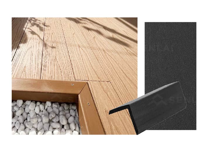WPC decking color option