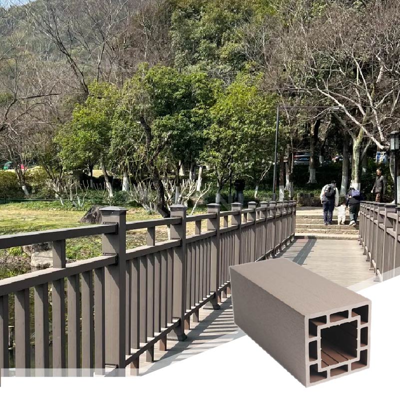 Outdoor WPC Wood Plastic Composite Post