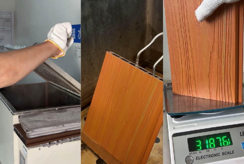 WPC Decking Buoyancy Density Test WPC Decking Buoyancy Density Test